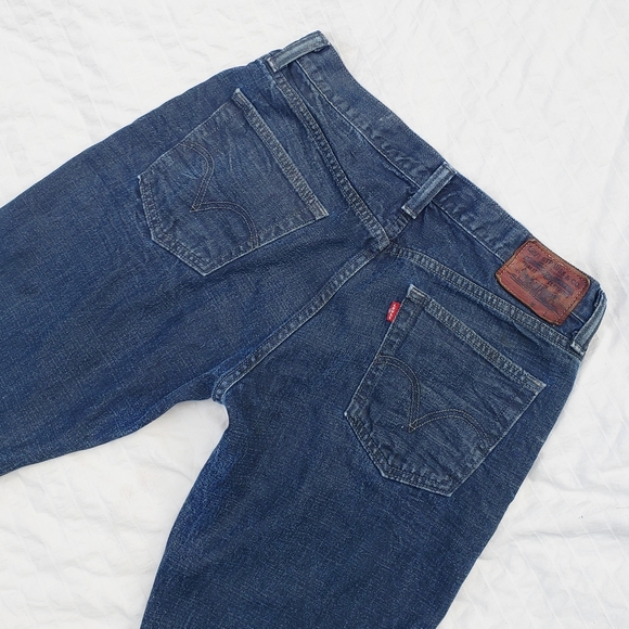 Vintage Levis Dark Wash 514 Jeans - Picture 4 of 4